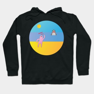 Honest blob hate sharks Hoodie